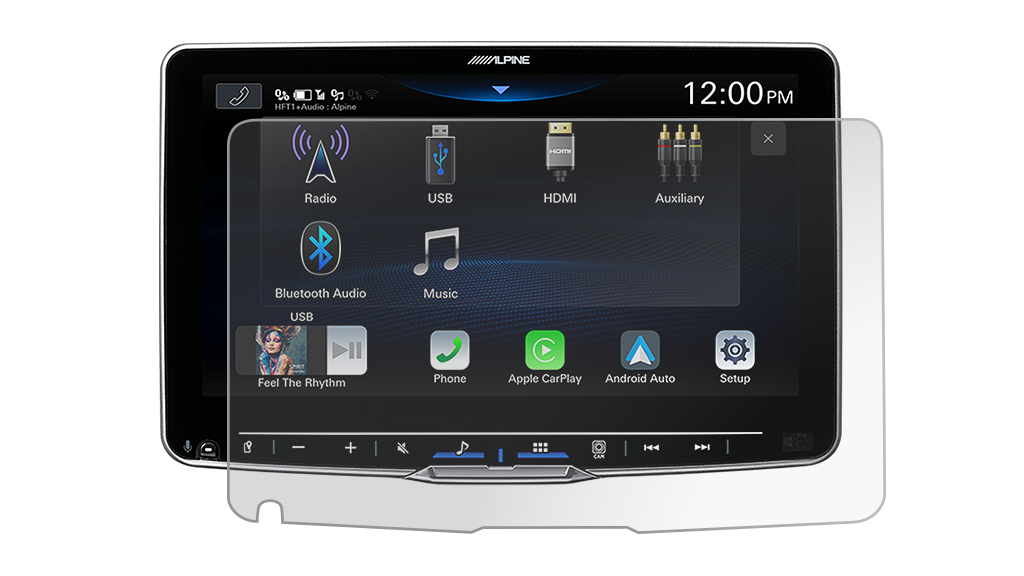 Anti-glare Protective Film for Halo Head Units