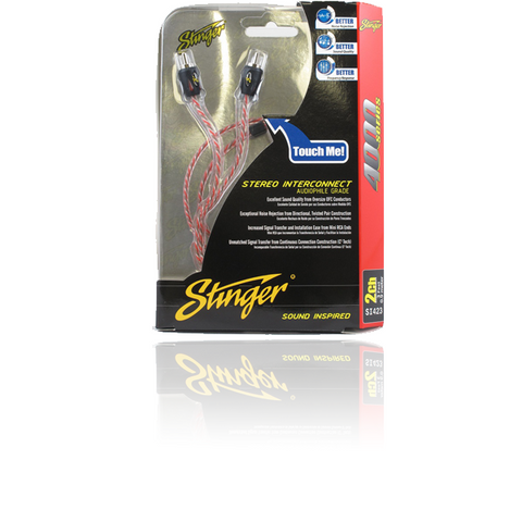 Stinger 4000 Series 2 Channel 3ft RCA Lead