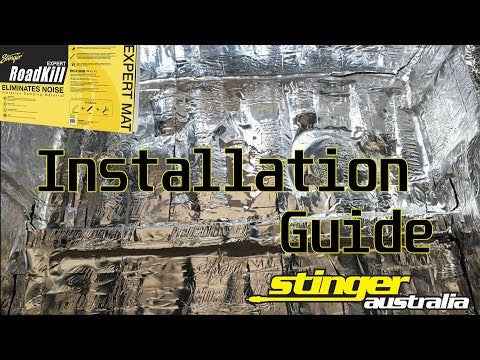 Stinger Roadkill Expert Sound Damping Bulk Kit