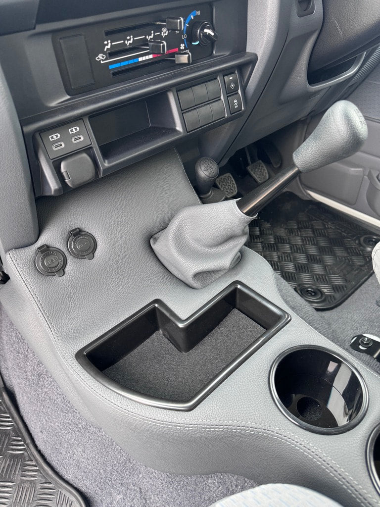 79 Series Wagon Full Length Floor Console (Design 1)