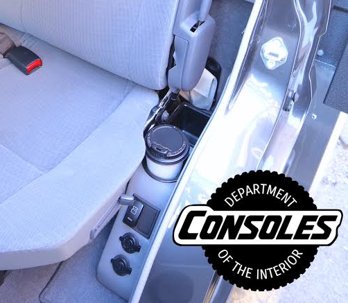 79 Series Dual Cab Rear Side Consoles- Premium Option (One Pair- left and right side)