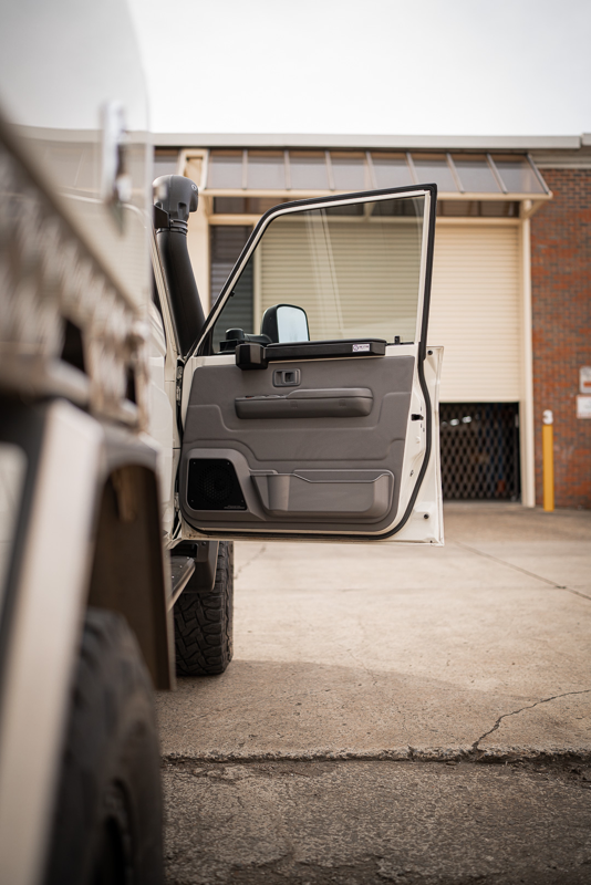 FRONT PREMIUM Door Trims + PREMIUM Front Speaker Door Pods