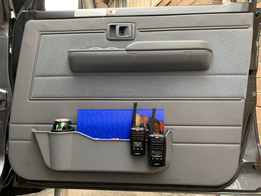 79 Dual Cab Door Pockets (ONE PAIR - left and right hand side)