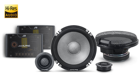R2-S652 Alpine Next-Generation 6-1/2” (16.5cm)  2-Way Component PRO Edition Speakers