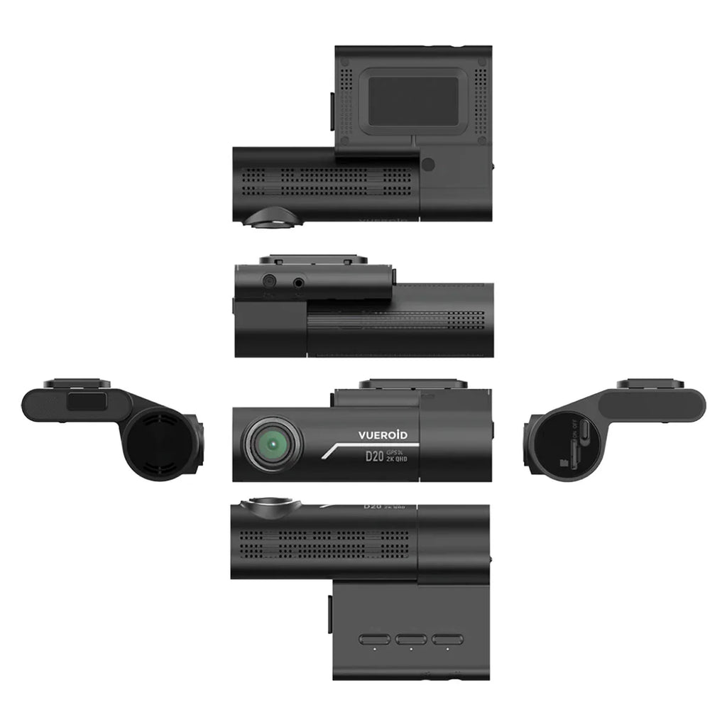 [NEW] DVR 2K Quad HD Front & Rear Dash Camera