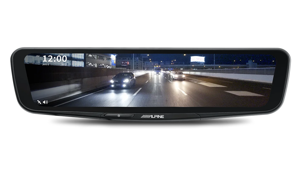 12” Digital E-Mirror with Rear Camera