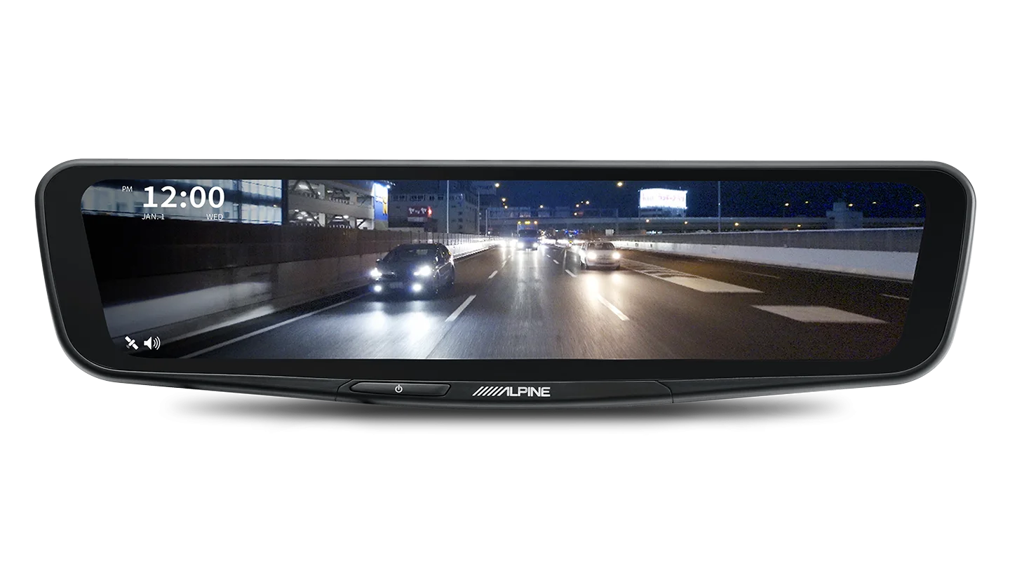 12” Digital E-Mirror with Rear Camera