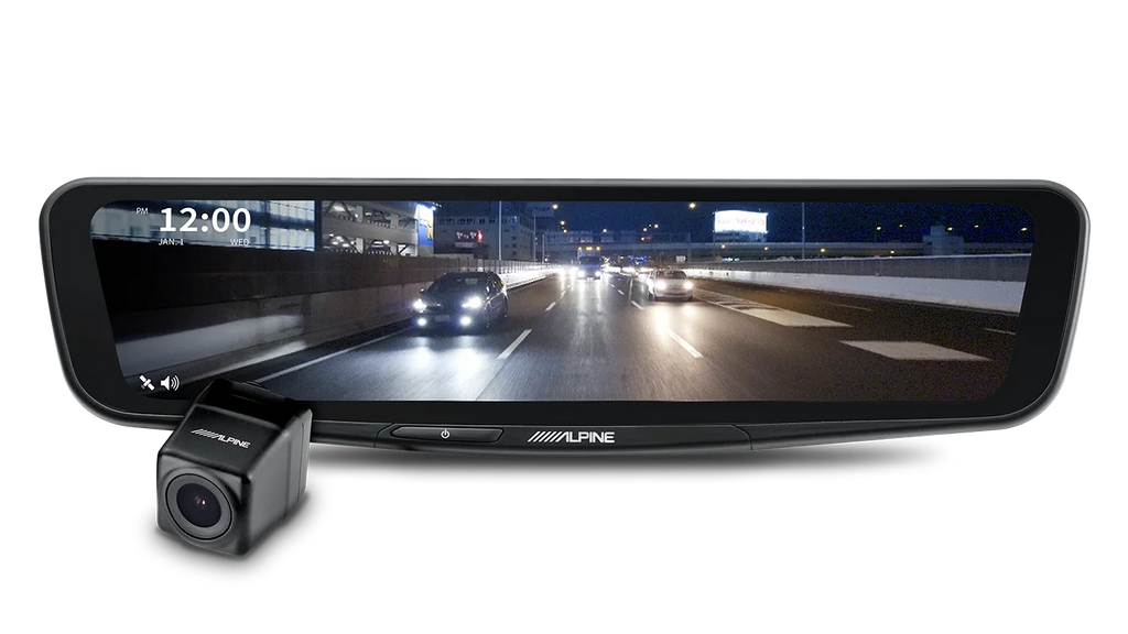 12” Digital E-Mirror with Rear Camera