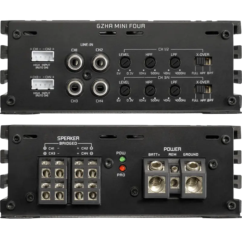 GZHA MINI FOUR 4CH AMPLIFIER