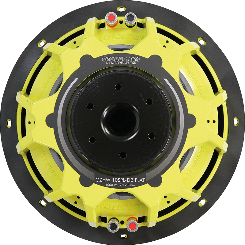 GZHW 10SPL-D2 10" Flat Subwoofer