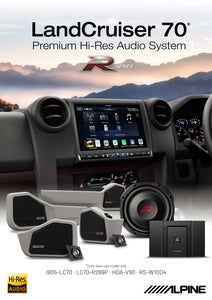 LandCruiser 70 Premium H-Res Audio System