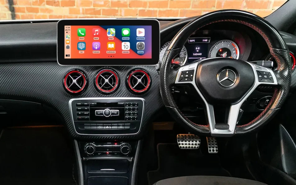 Mercedes Benz 10.25″ HD Touchscreen with Apple CarPlay and Android Auto for NTG4.5 or 4.7