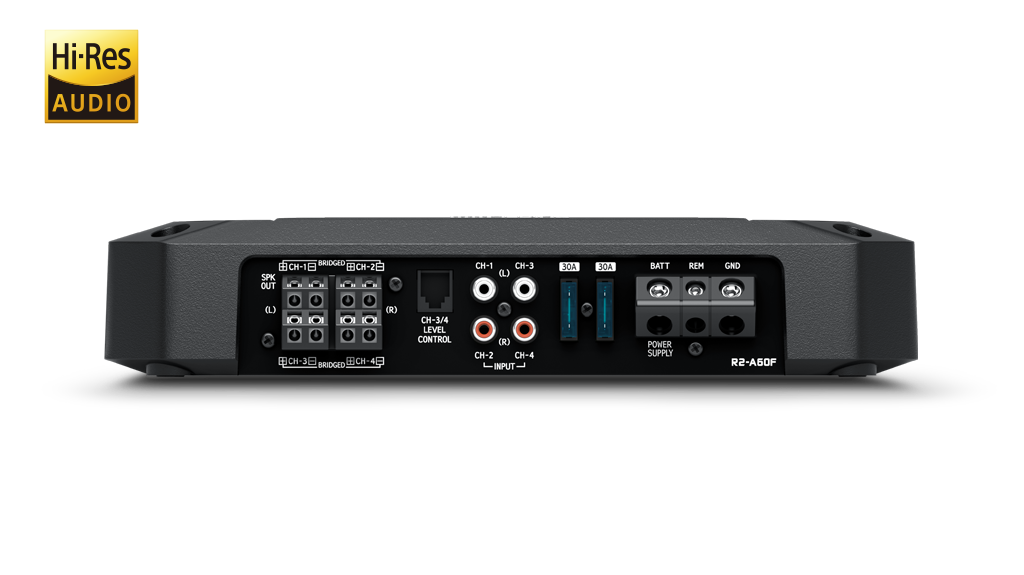 R2-A60F | R2-Series 4-Channel Amplifier