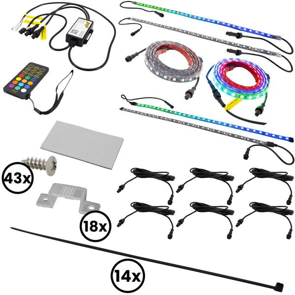 STINGER ENLIGHT10 DYNAMIC 6 PIECE LED STRIP KIT