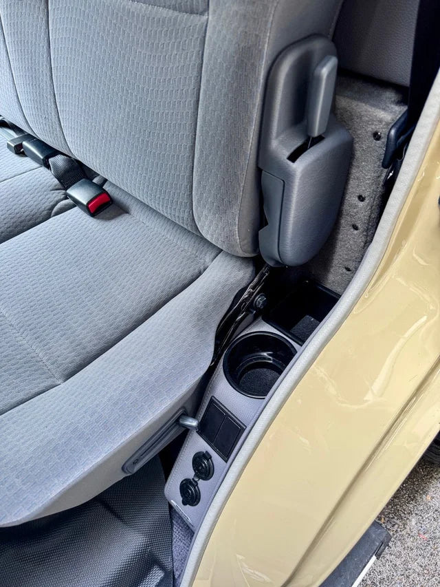 79 Series Dual Cab Rear Side Consoles- Premium Option (One Pair- left and right side)