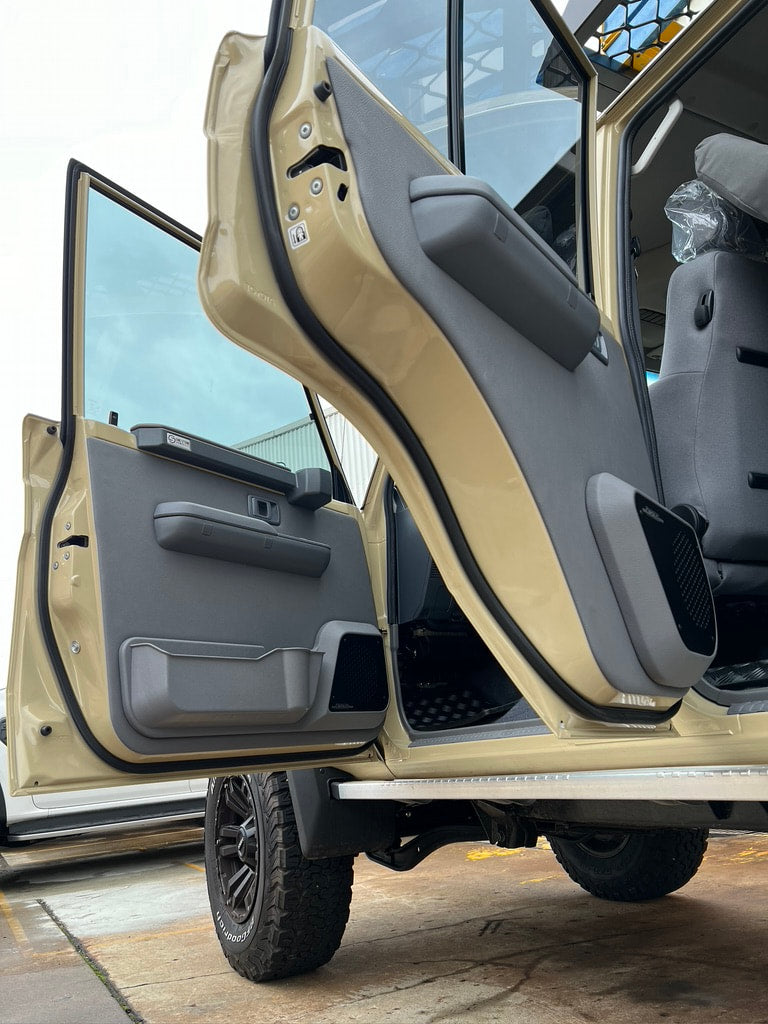 PREMIUM Rear Speaker Door Pods to suit 79 Dual Cab + 76 Wagon