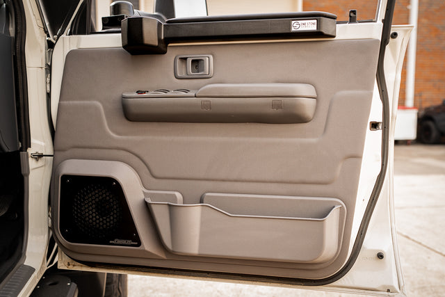 FRONT PREMIUM Door Trims + PREMIUM Front Speaker Door Pods