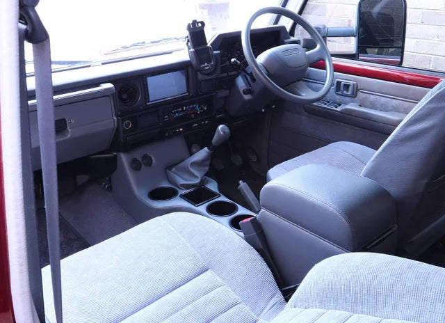 2000 - 2009 STEEL DASH (V8 & FACTORY TURBO 6 CYLINDER DIESEL MODELS ONLY) Full Length Floor Console