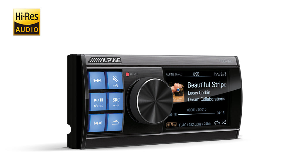 HDS-990 | Alpine Status High Resolution Digital Media Player
