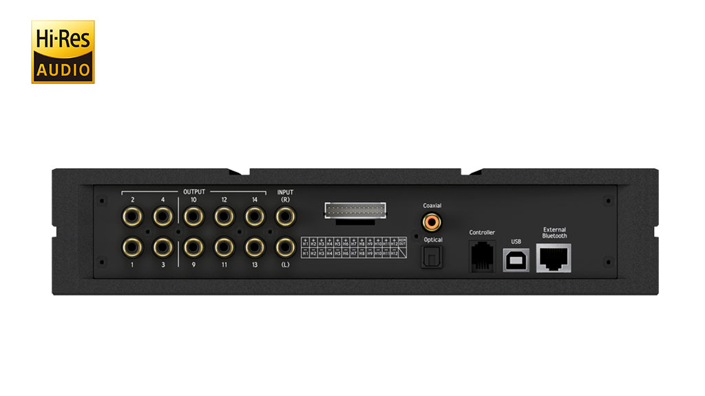HDP-D90 | Alpine Status Hi-Res 14-channel Digital Signal Processor (DSP) with integrated 12-channel Amplifier