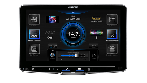 iLX-F509A 9" HD Halo Receiver with Wireless Apple CarPlay/ Android Auto