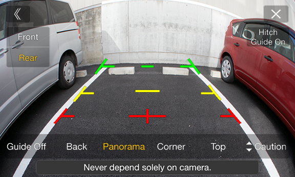 KCX-C250MC | Alpine Multi-Camera Selector Interface