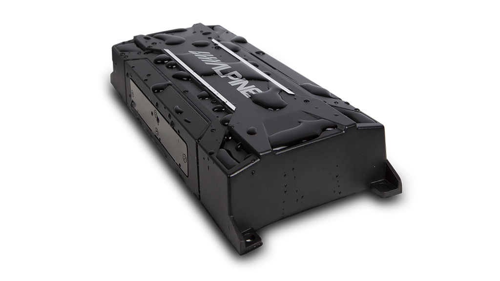 KTA-30FW | Alpine 4-Channel Weather Resistant Power Pack Amplifier