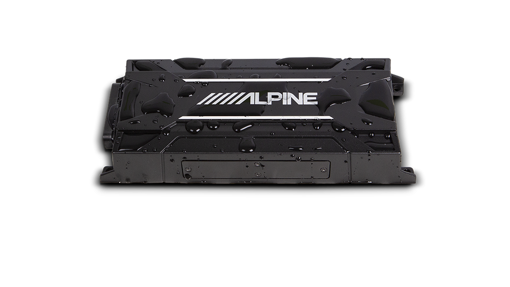 KTA-30FW | Alpine 4-Channel Weather Resistant Power Pack Amplifier