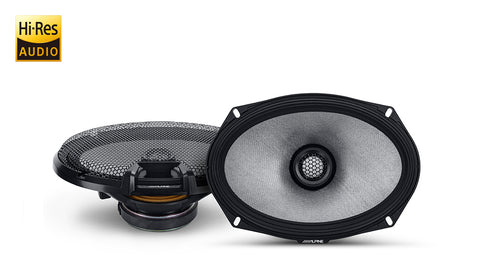R2-S69 Alpine Next-Generation 6×9” (16cm x 24cm) 2-Way Coaxial R-Series Speaker